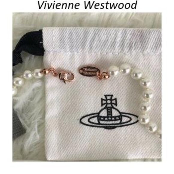 NWT Vivienne Westwood Mini Bas Relief Choker Necklace - Picture 3 of 5